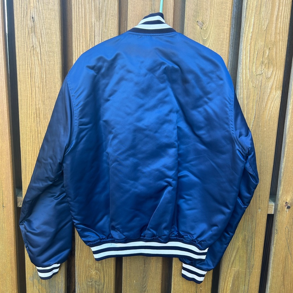 New York Yankees Vintage Satin Bomber Starter Jacket - Picture 4 of 6